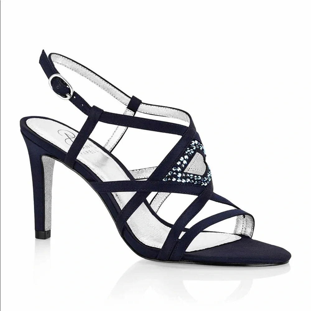 Adrianna Pappell Ace Embellished High Heeled Sanda
